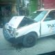 Choque contra taxi deja un lesionado en Huejutla