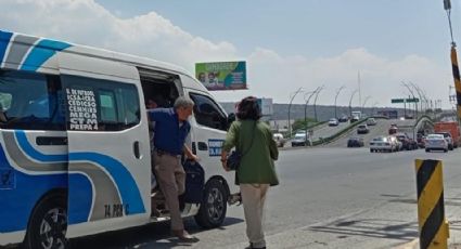 Transporte público de Pachuca ahogado en calor
