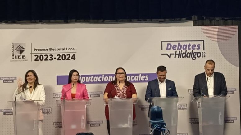 Sin confrontaciones debaten aspirantes a diputación por Pachuca