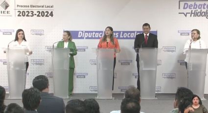 Debaten candidatos a diputados por distrito Huejutla