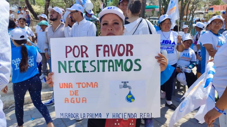 ¿Fin a los tandeos de agua en León? Es lo que promete Ale Gutiérrez si logra reelección