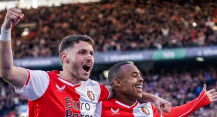 ¡Campeones! Santiago Giménez da asistencia y Feyenoord es campeón de la Copa de la Liga