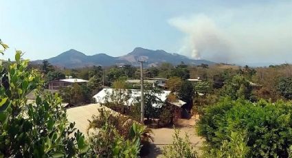 Provocan con drones incendios forestales en Guerrero