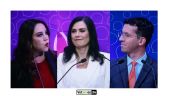 En el debate del domingo, casi todos los candidatos se lanzan contra Alejandra Gutiérrez