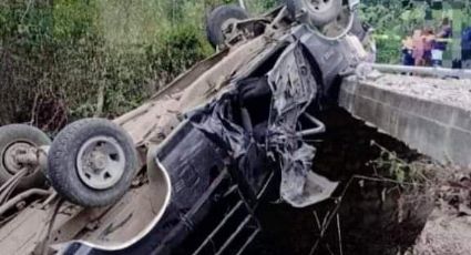 Fallecen dos personas en accidente vial de San Felipe Orizatlán