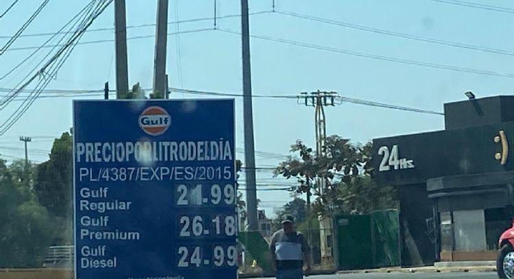 Continúa aumentando el precio de las gasolinas en León