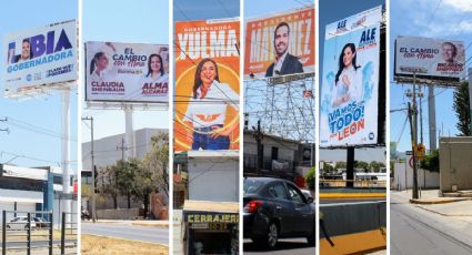 Hay 922 espectaculares y bardas pintadas de candidatos federales y a la gubernatura en Guanajuato