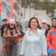 Lorenia Lira, cercana a la gente, recorre colonias de Tulancingo para adherir propuestas