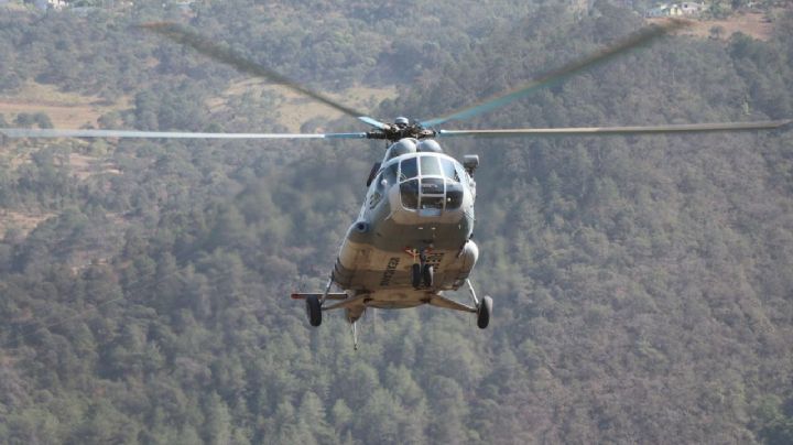 Analiza gobierno de Hidalgo adaptar helicópteros de su propiedad para atender incendios forestales