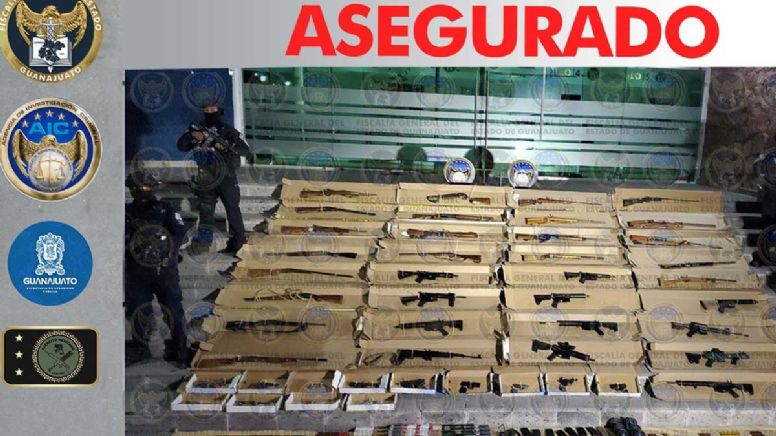 Cateos en San Felipe permiten asegurar arsenal, droga y dinero