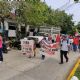 Marchan para que aprueben candidatura de aspirante del PT a alcalde de Atlapexco