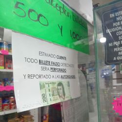 Aumenta circulación de billetes falsos, alertan comerciantes de Pachuca