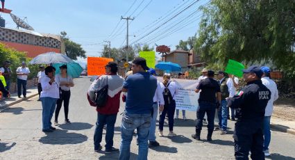 Bloqueo y protesta para exigir mejoras a plantel Cobaeh en Cuatepec