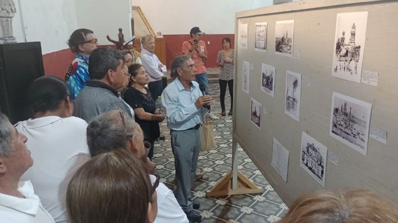 Inauguran exposición fotográfica por el centenario del Señor del Hospital