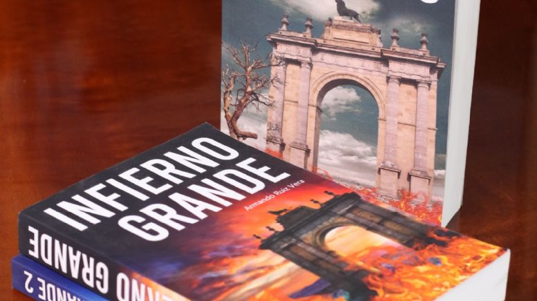 Relata la vida urbana de León con 'Infierno grande', saga de libros de Armando Ruiz en la Fenal