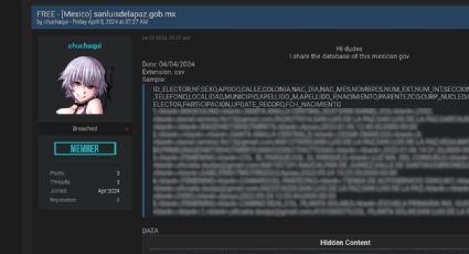 Hackean bases de datos a gobierno de San Luis de la Paz y filtran datos confidenciales de ciudadanos