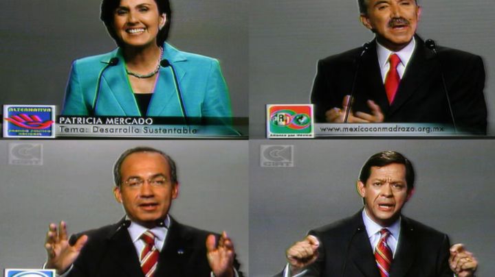 El día que AMLO dejó vacío su atril: Los momentos más memorables de los debates presidenciales