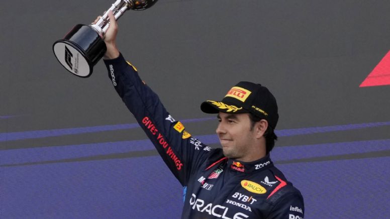 ¡Uno más! Checo Pérez vuelve al podio con el segundo lugar en el GP de Japón