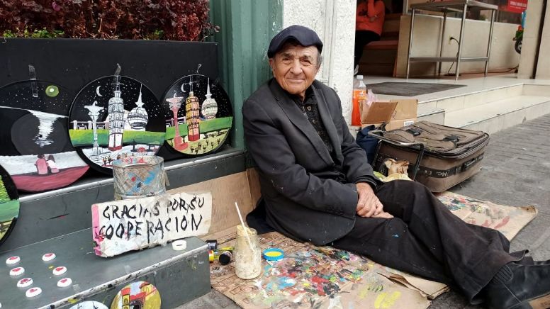 Celaya está de luto: Muere el artista urbano Francisco Álvarez, 'El señor de las pinturas'