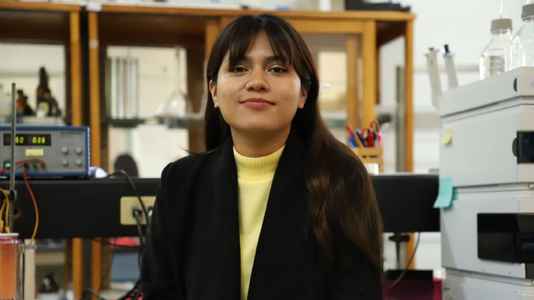 Busca purificar el agua estudiante de la UG, Sonia Herrera