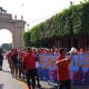 Demandan afiliados a la UNT mejoras salariales en marcha por el Día del Trabajo en León