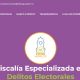 Lanzan sitio web de fiscalía en delitos electorales; recibe denuncias en tiempo real