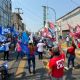 Ondean banderas en favor de Xóchitl en Celaya; alistan otra marcha por cierre de campaña