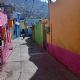Suspenden pintado de fachadas en El Arbolito, vecinos inconformes