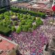 Marea Rosa en Guanajuato: Marchan miles en apoyo a Xóchitl; hoy es el último debate presidencial