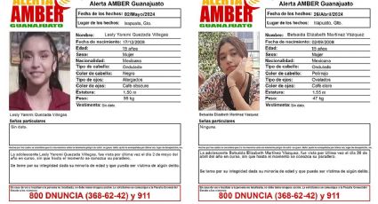 Alerta Amber: Desaparecen adolescentes en Irapuato, Lesly Yaremi Quezada y Betsaida Elizabeth Martínez
