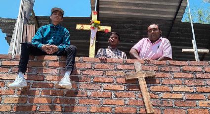 Día de la Santa Cruz en Moroleón: Francisco Baeza, y su orgullo de ser albañil
