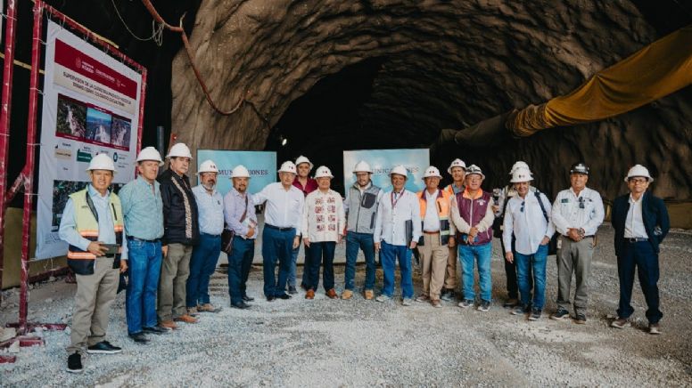 Tiros de mina y un ducto de gas complicaron obra en Mineral del Monte-Huasca