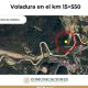 Anuncian voladura en la Real del Monte-entronque Huasca, toma precauciones