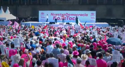 Convocan a 'marea rosa' en defensa de la democracia el 19 de mayo; invitan a participar a Xóchitl