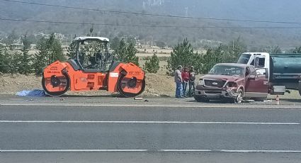 Muere trabajador atropellado en carretera Pachuca-Tulancingo