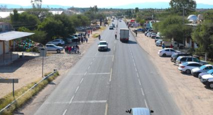Xóchitl Gálvez ofrece ampliar carretera a San Miguel de Allende, pero esa obra inició hace 6 meses