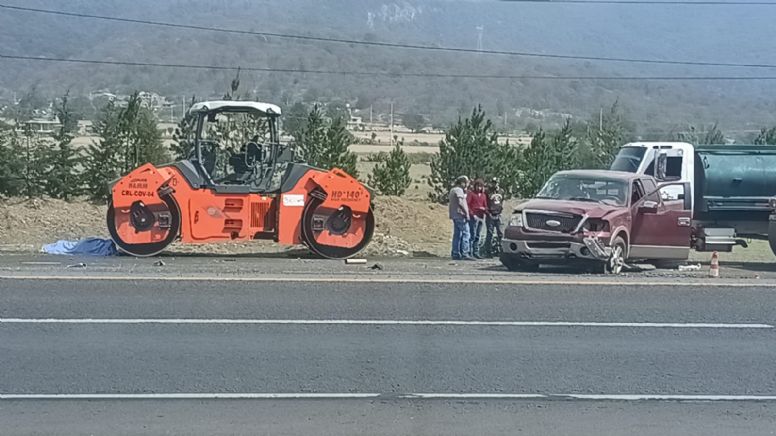 Muere trabajador atropellado en carretera Pachuca-Tulancingo