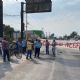 Bloquean carretera México-Laredo en defensa del agua negra