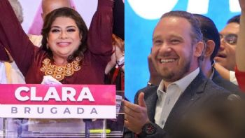 Se declaran Clara Brugada y Santiago Taboada ganadores en CDMX