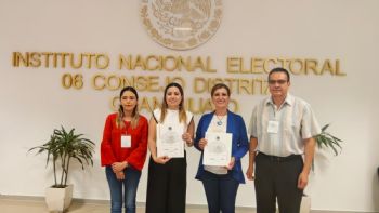 Entrega INE constancias de mayoría a 15 diputados federales por Guanajuato
