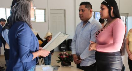 Se dan el sí en San Valentín para ‘estrenar’ Registro Civil en Villas de San Nicolás