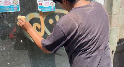 Segundo grafitero detenido en una semana: ahora 'Goner' debe borrar sus pintas en Guanajuato