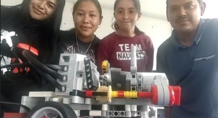 Alumnas del SABES San Felipe ganan competencia de robótica