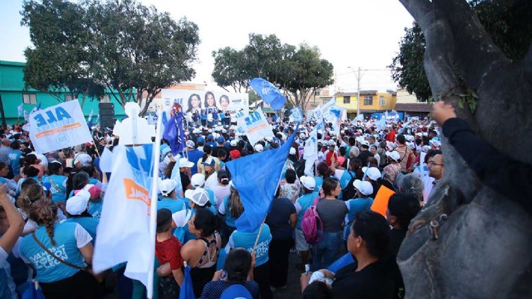 Votamos24: Libia García y Alejandra Gutiérrez prometen paz, agua y becas a vecinos de Las Margaritas