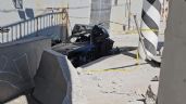 Accidente en León: Conductor viajaba a exceso de velocidad y muere al impactar su auto contra muro en la León-Silao