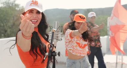 Candidata de Moroleón se vuelve viral al debutar como cantante
