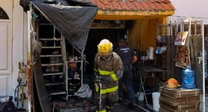 Fuego arrasa con pica zapatera en Lomas de la Trinidad; 8 lesionados, uno grave
