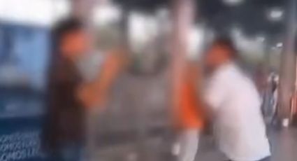 Captan en VIDEO pelea entre chofer y pasajero en Base Delta del SIT en León