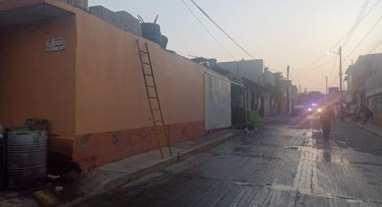 Se incendia casa habitación en Tulancingo, no hay lesionados