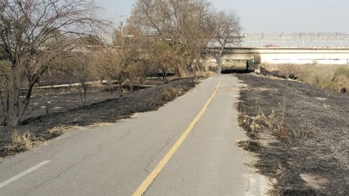 Promueven quema controlada de hierba en Parque Bicentenario de Celaya